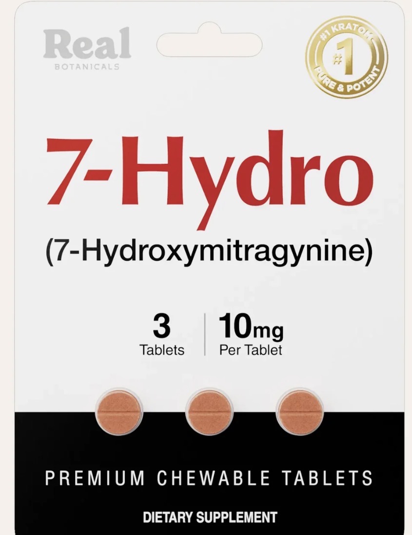 Commercial 7-hydroxymitragynine product